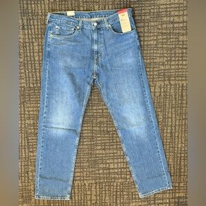 Levi's Men's 505 Regular Fit Jean, Dark Stonewash, 36W x 34L